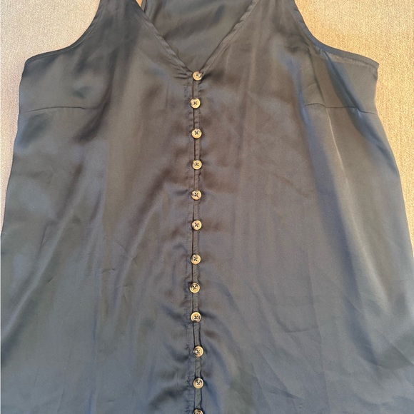 Maeve by Anthropologie Black Sleeveless Blouse - Picture 2 of 5